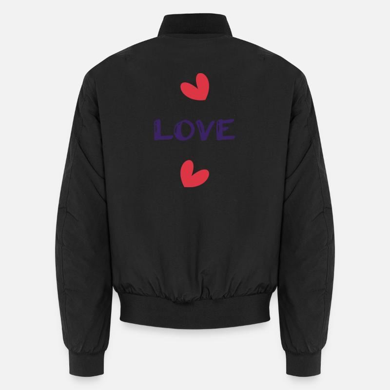 JUST MARRIED. EVJF. SAINT VALENTIN. COUPLE Bomber unisexe