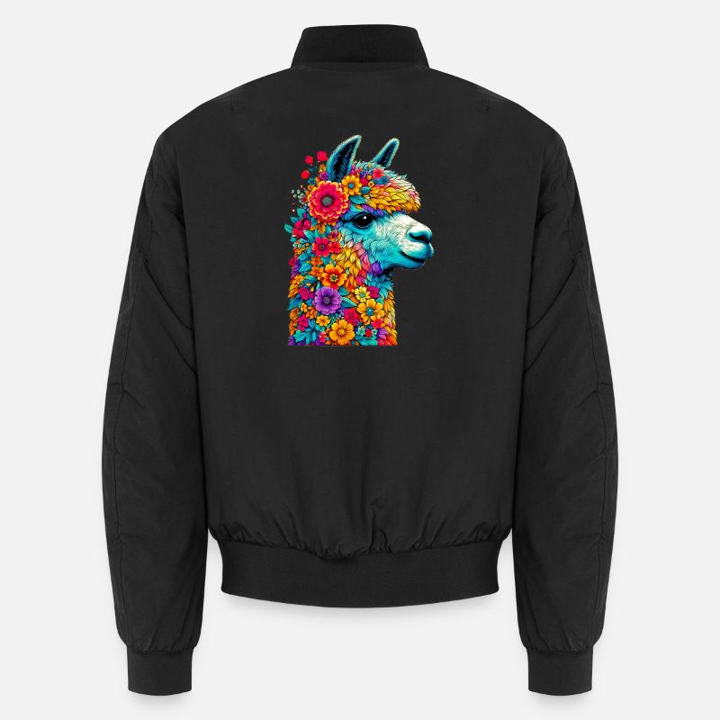 Alpaka Unisex Bomberjacke