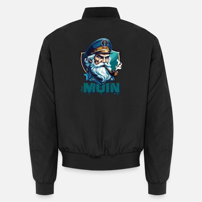 MOIN - Grim Captain with Whistle Unisex Bomber Jacket
