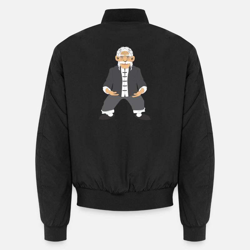 Alter Mönch – Tai Chi & Chi Qong Unisex Bomberjacke