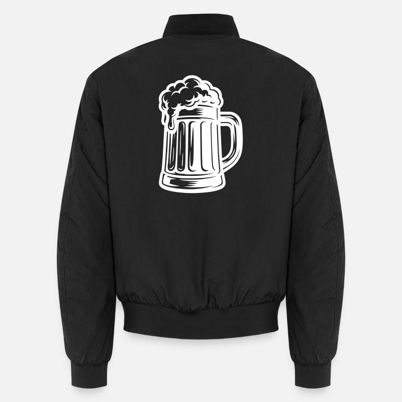 Icône de chope de bière Bomber unisexe