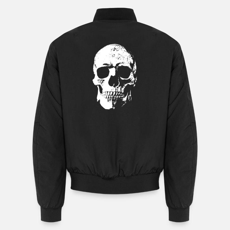 Totenkopf / Skull - Unisex Bomber Jacket - black