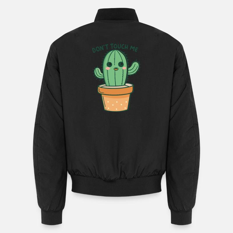 Cactus Rigolo Ne Pas Toucher Bomber unisexe