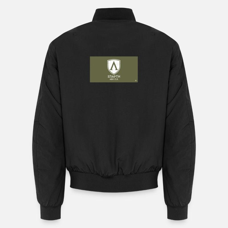 Spartanischer Schild 480 v. Chr. Unisex Bomberjacke