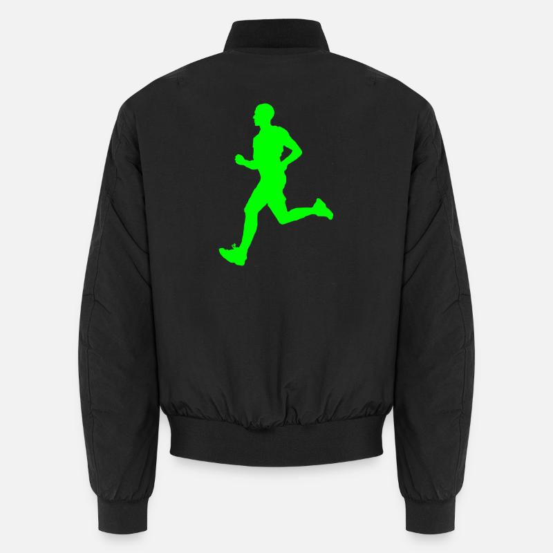 Running men 4 Unisex Bomber Jacket