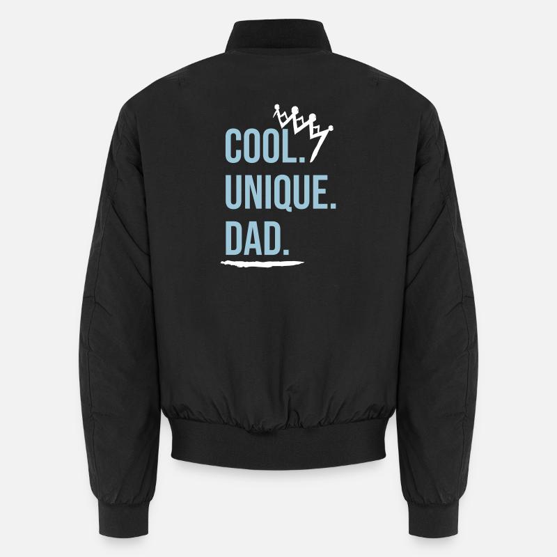Cool Dad - Unisex Bomberjacke - Schwarz
