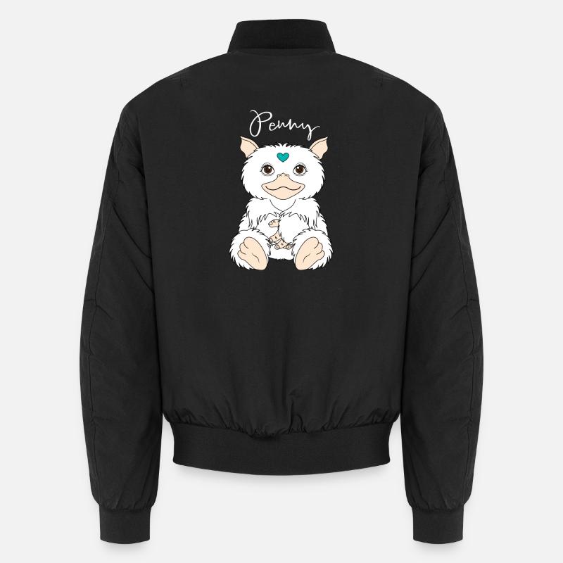 Penny - Bomber unisexe - noir