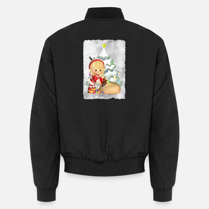 Geschenke Elf Unisex Bomberjacke