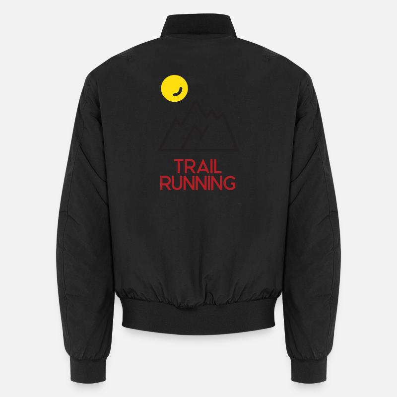 Trail Running - Bomber unisexe - noir