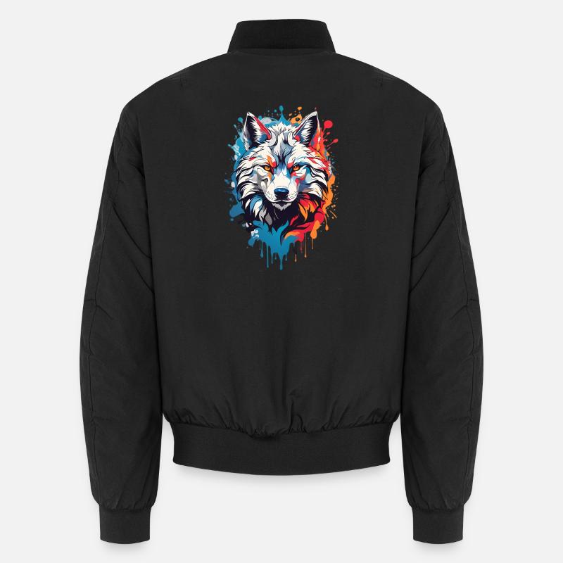 Cool Wolf Unisex Bomber Jacket