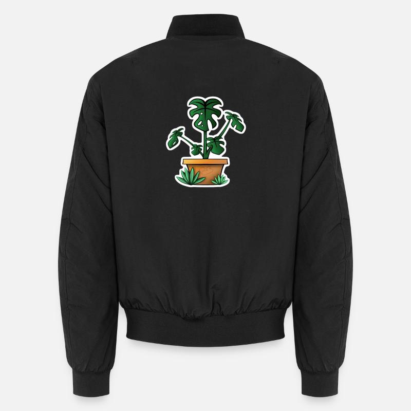 Monstera ! Bomber unisexe