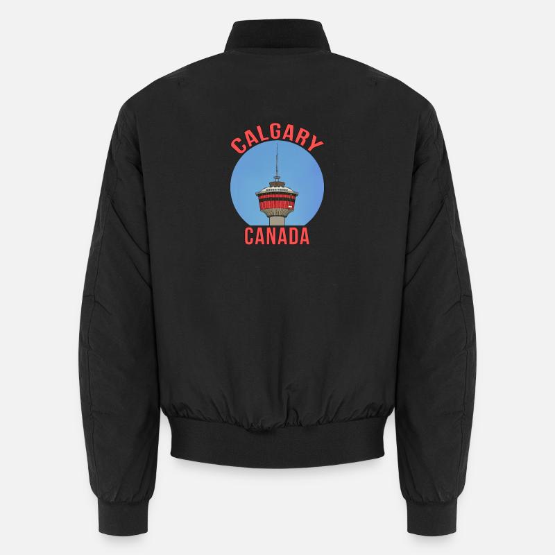 Calgary, Alberta, Canada Bomber unisexe