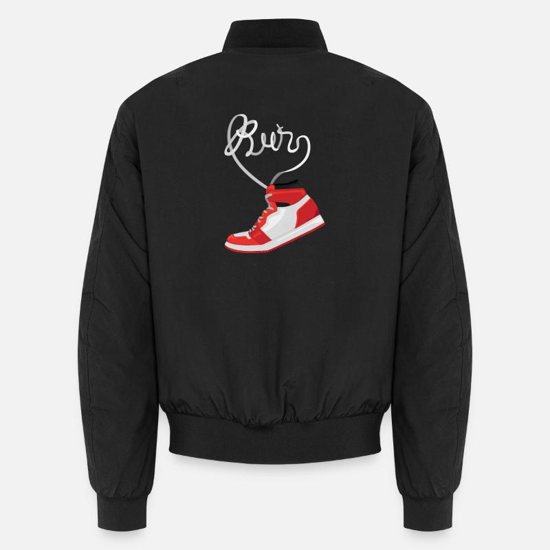 Run - Unisex Bomber Jacket - black