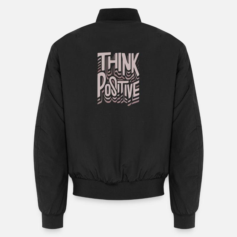 think positive Bomber unisexe