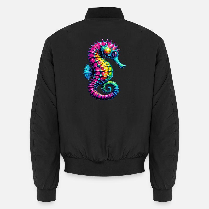 Hippocampe Bomber unisexe