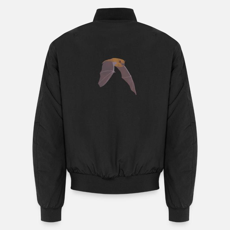 Fledermaus - Unisex Bomberjacke - Schwarz