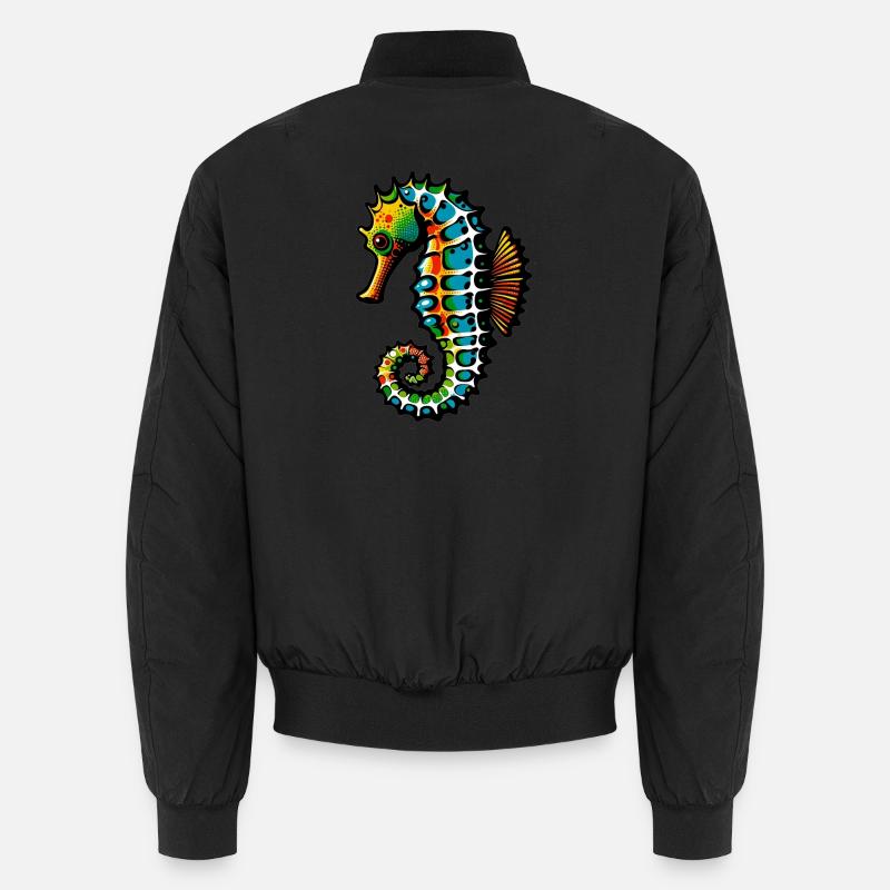Hippocampe Bomber unisexe