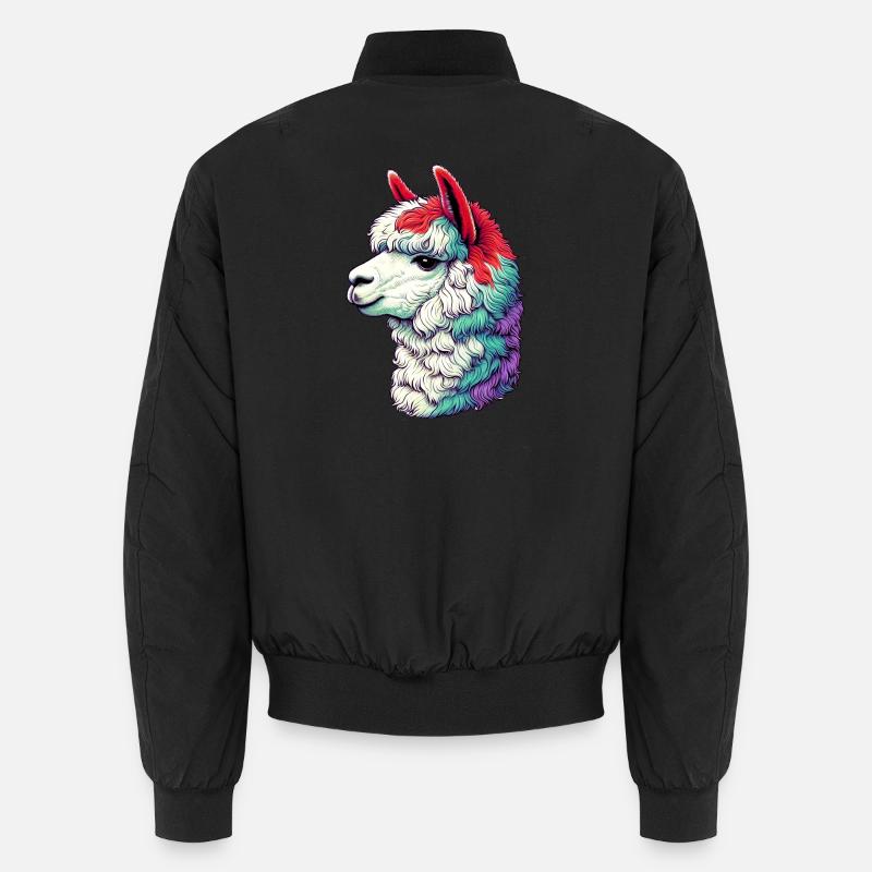 Alpaca Unisex Bomber Jacket