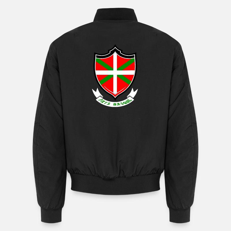 Pays basque - Bomber unisexe - noir