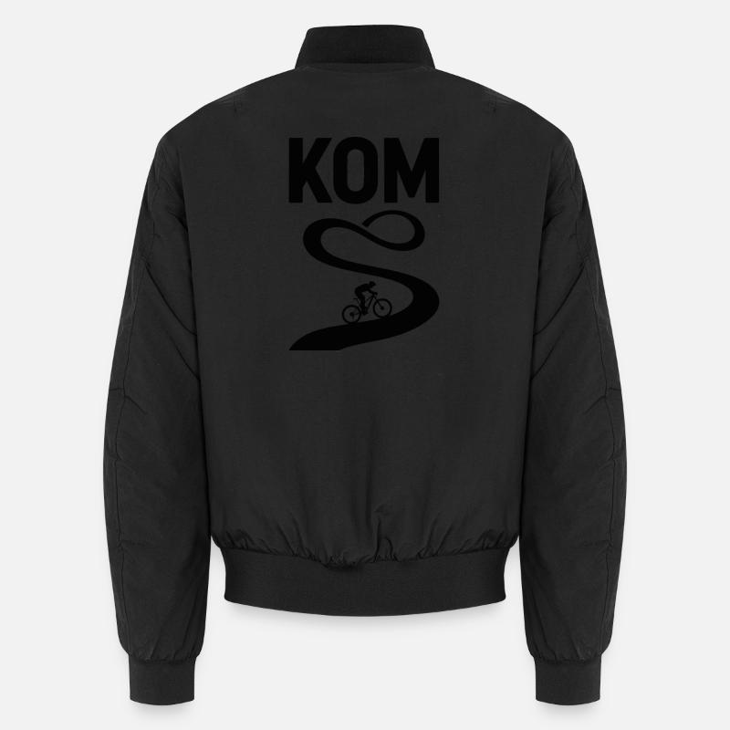 KOM Crown Switchback MTB Badge Unisex Bomber Jacket