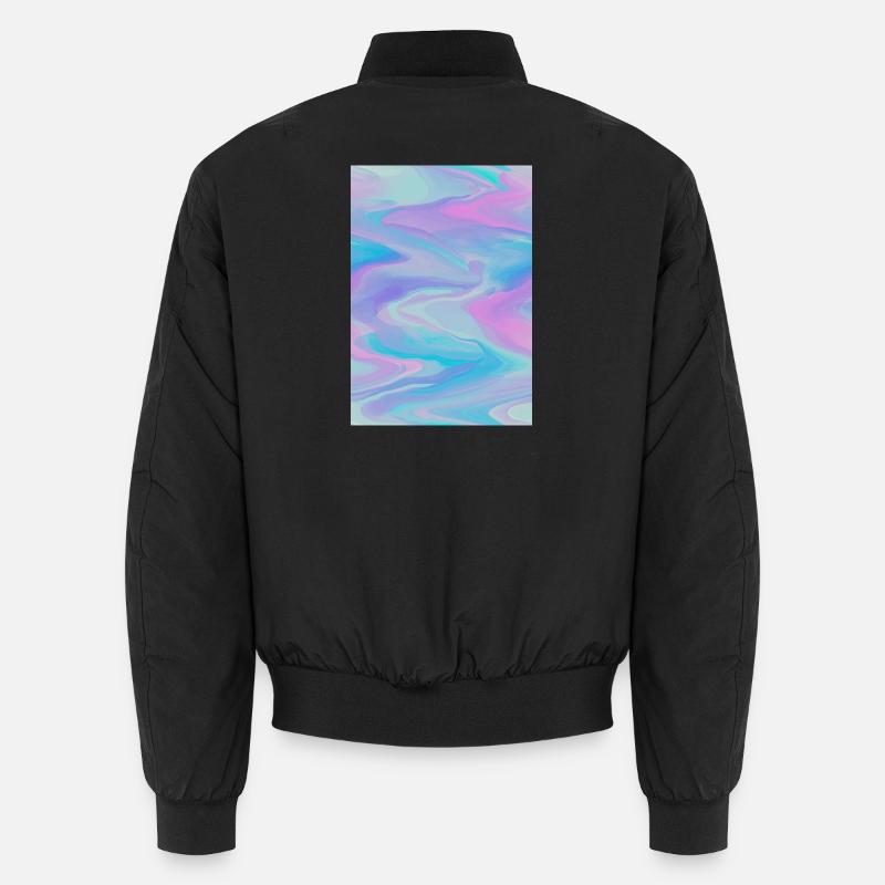 Vagues pastel Bomber unisexe