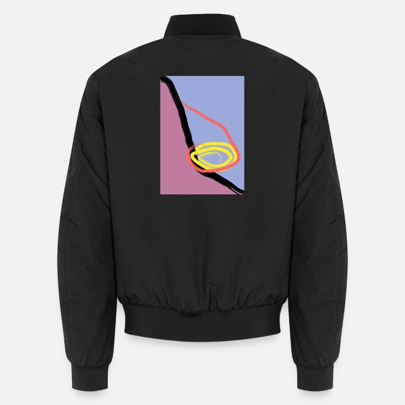 Bürsten - Unisex Bomberjacke - Schwarz