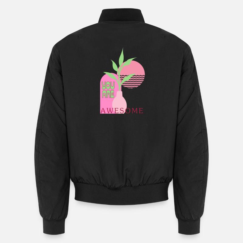 Tu es incroyable - Bomber unisexe - noir