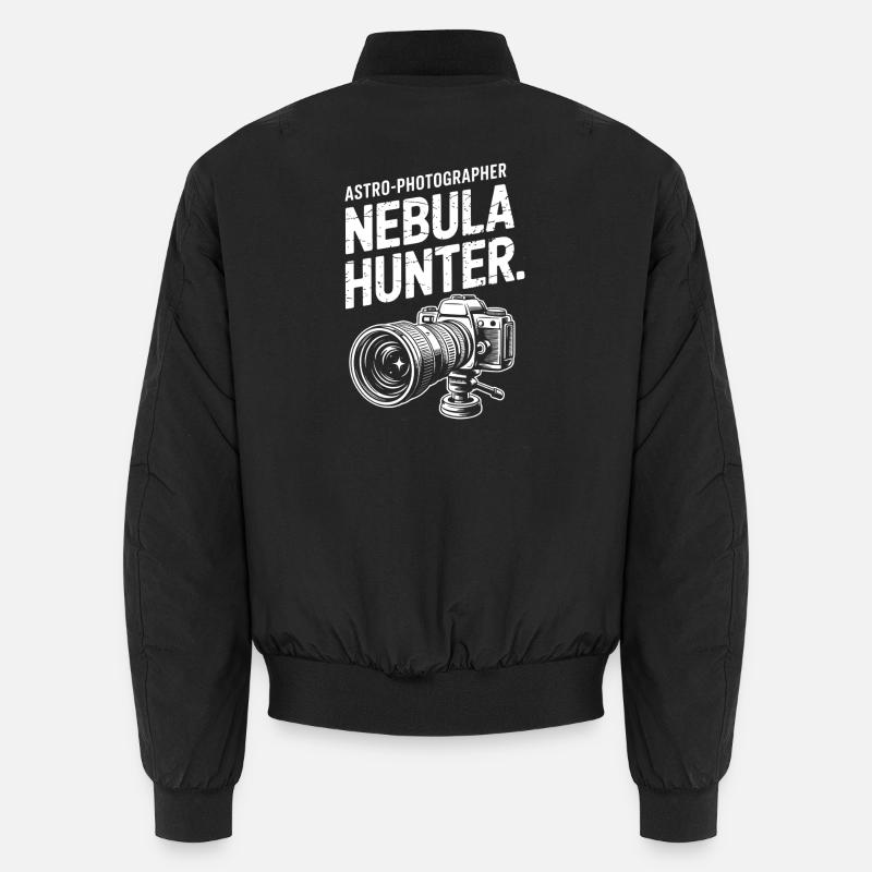 Nebula Hunter Astro Photographer Tee Bomber unisexe
