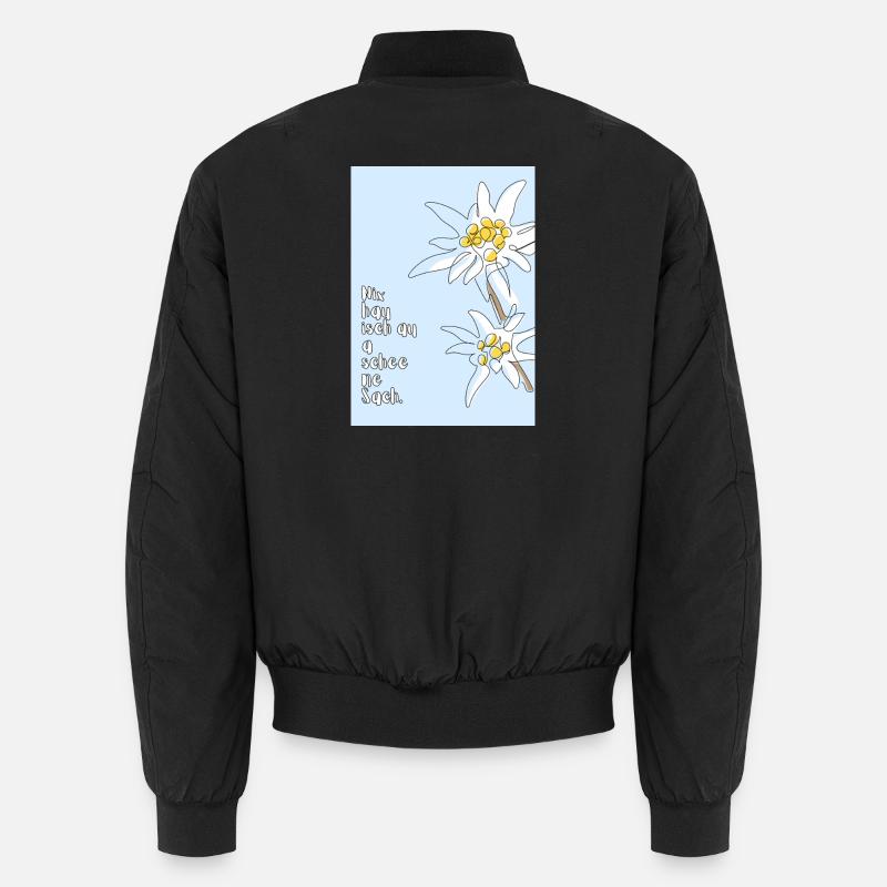 Edelweiß Unisex Bomberjacke