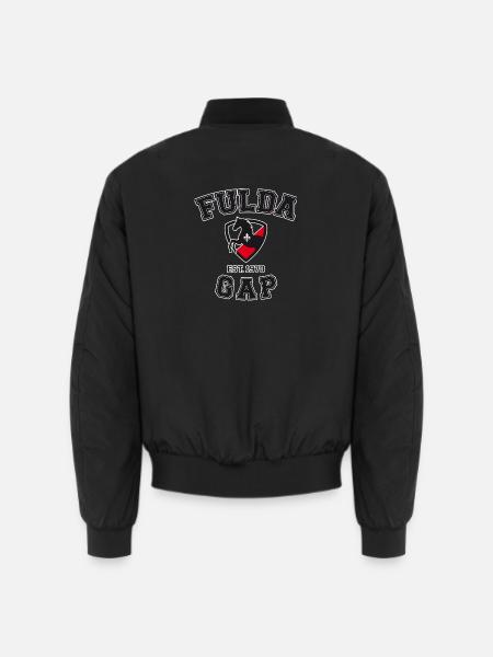 Fulda Gap Pferd Emblem Est 1970 - Unisex Bomberjacke - Schwarz