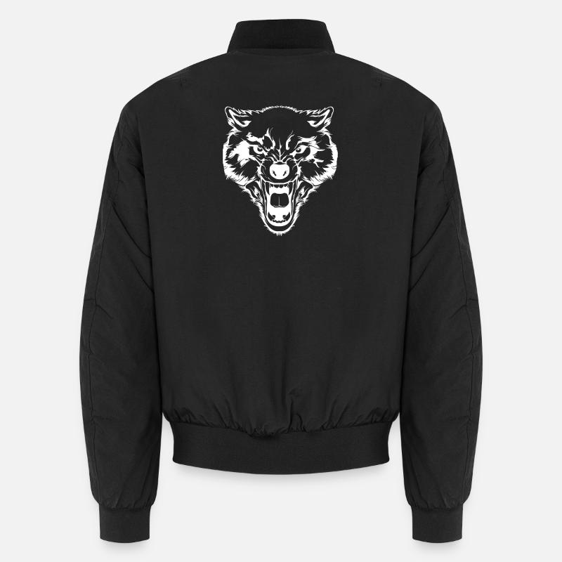 Wolf - Cooler Wolf - Dessin Bomber unisexe