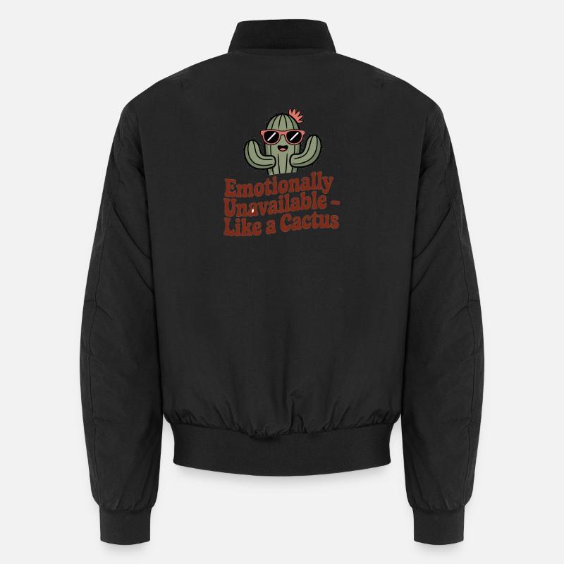 Humeur végétale – Cactus Bomber unisexe