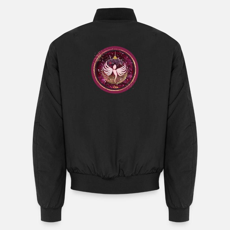 Weihnachtskugel Engel - Sonja Ariel von Staden Unisex Bomberjacke