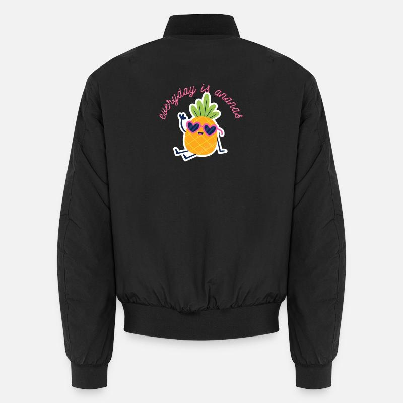 Ananas1 Unisex Bomberjacke