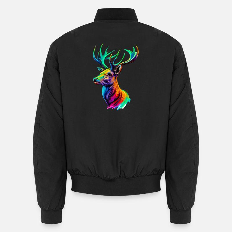 Deer Unisex Bomber Jacket