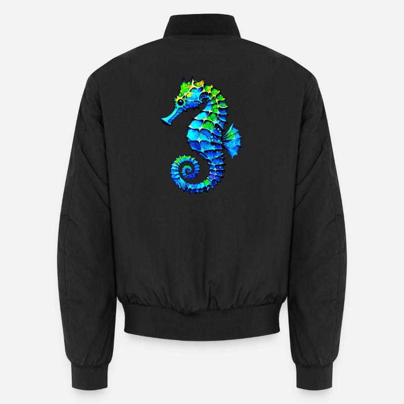 Hippocampe Bomber unisexe