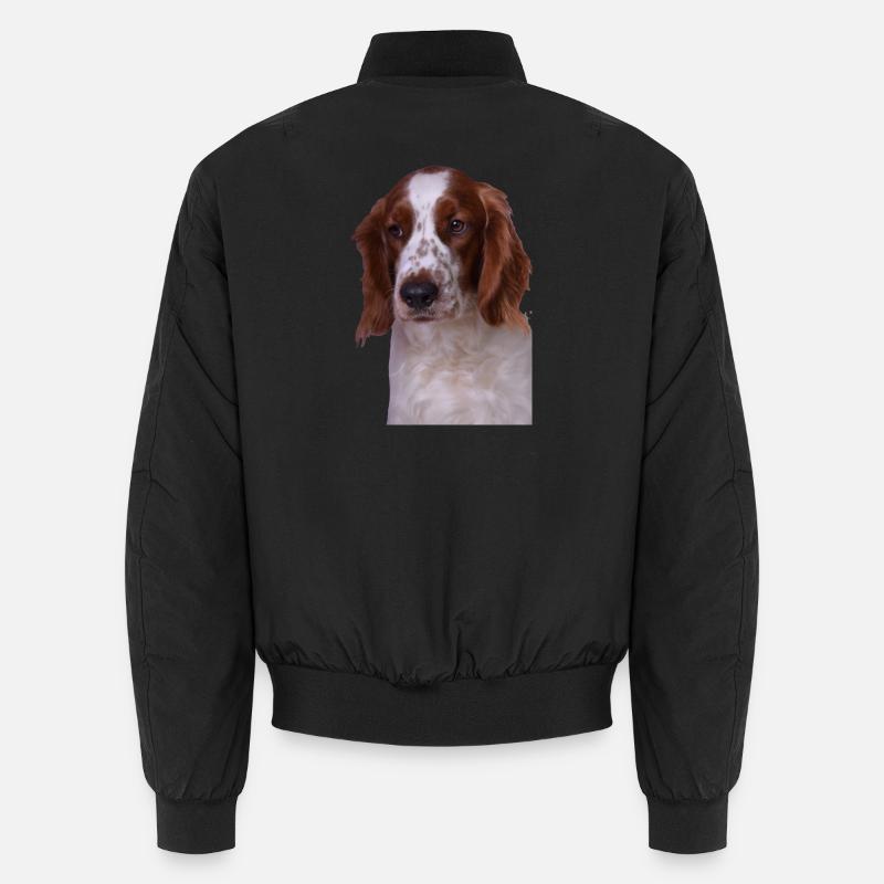 Welsh Springer Spaniel Unisex Bomberjacke