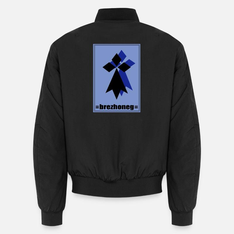 Brezhoneg - Bomber unisexe - noir