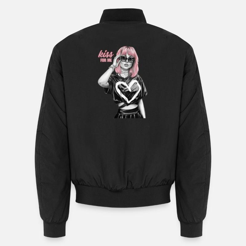 embrasse pour moi Bomber unisexe