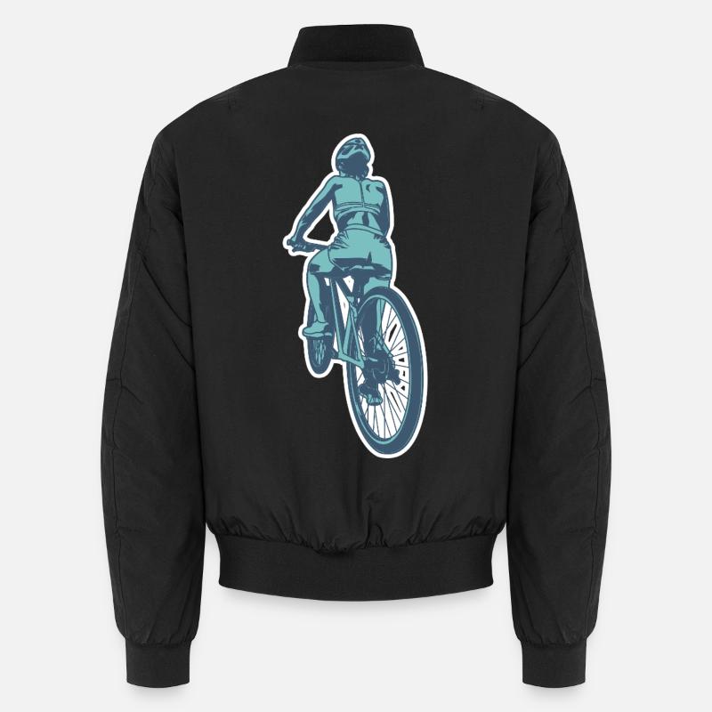 Cyclist Unisex Bomber Jacket