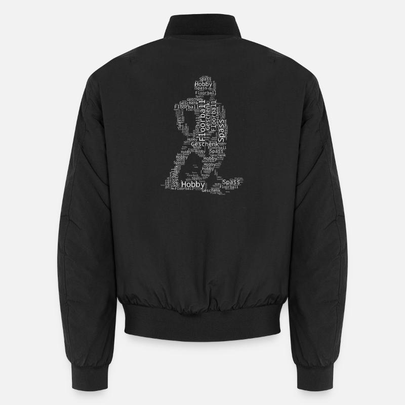Statement for all floorball Unisex Bomber Jacket