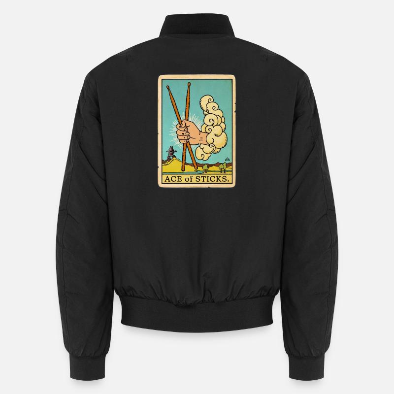 Air Drummers Tarot Bomber unisexe