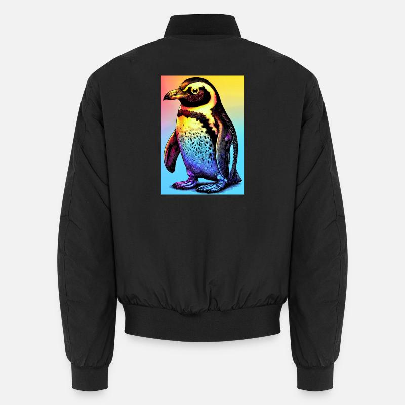 pingouin - Bomber unisexe - noir