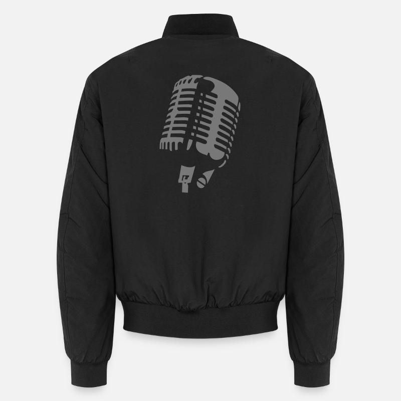 Mikro - Unisex Bomberjacke - Schwarz