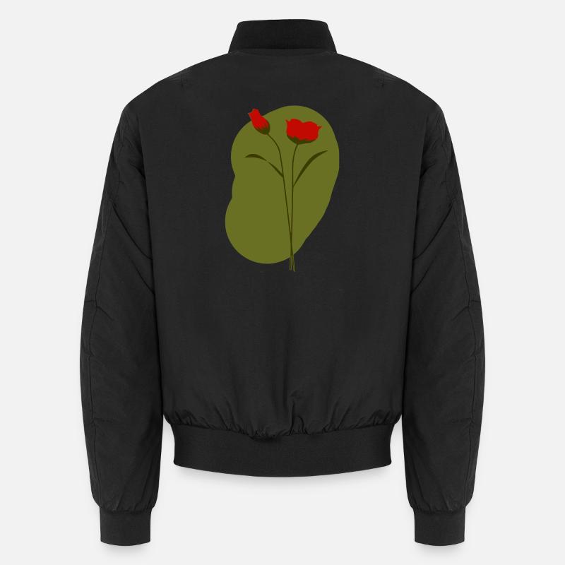 Poppy Unisex Bomber Jacket
