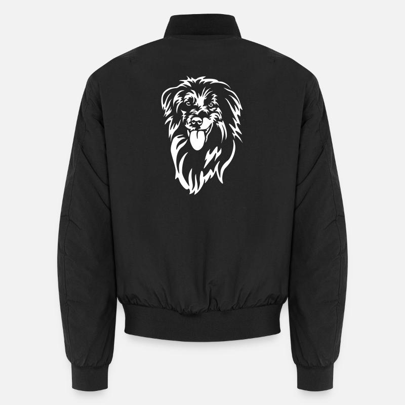 Berger des Pyrénées Head « Black Edition » Bomber unisexe