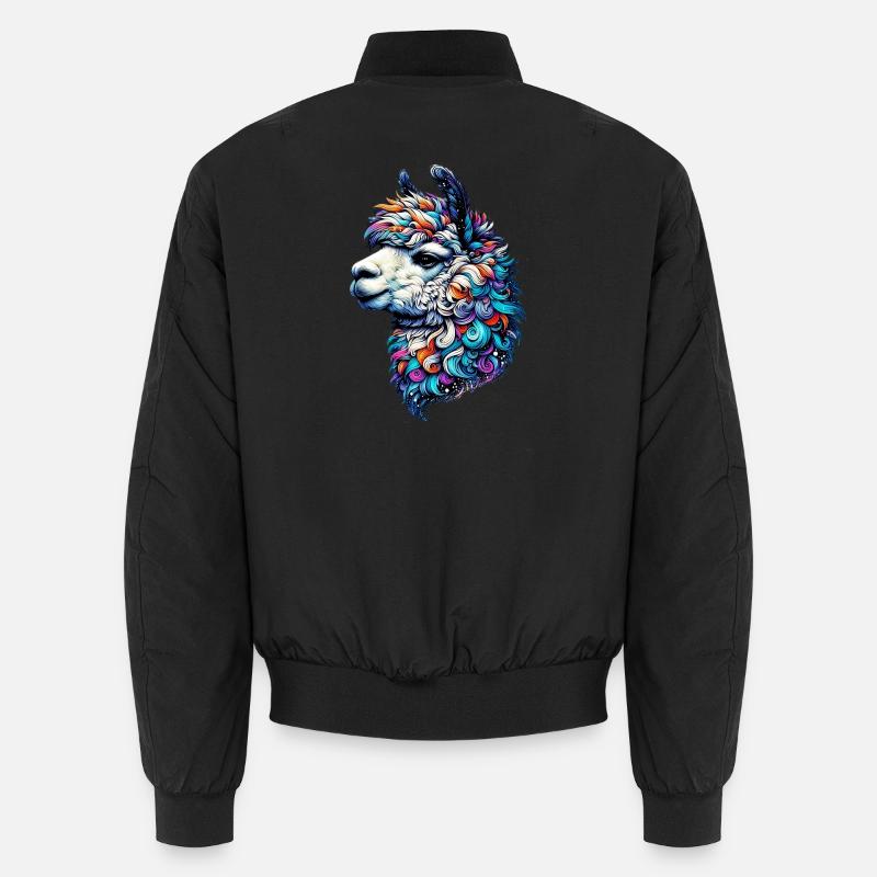 Alpaca Unisex Bomber Jacket