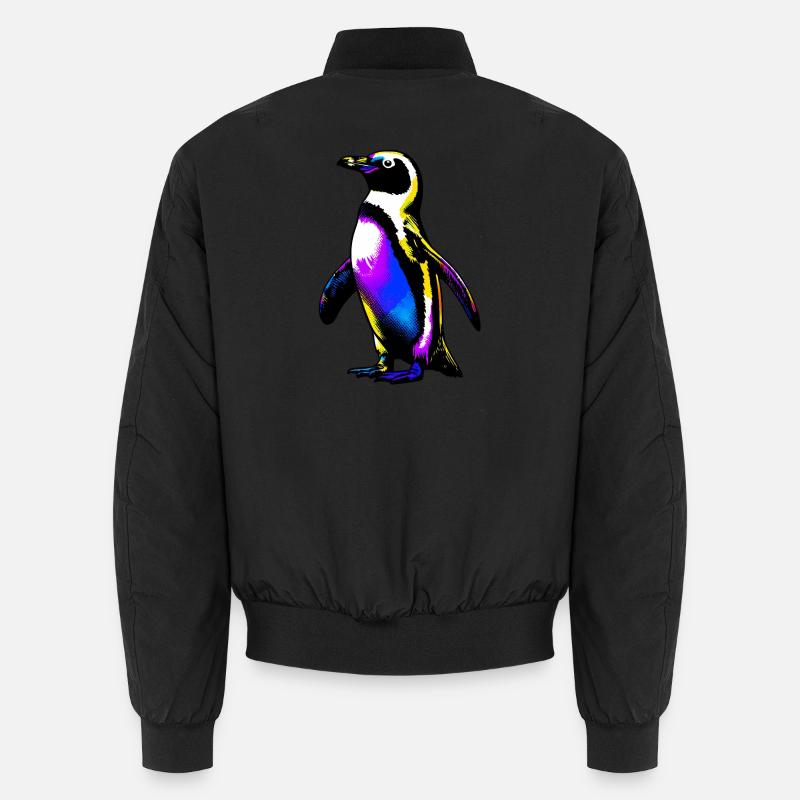 Pingouin - Bomber unisexe - noir