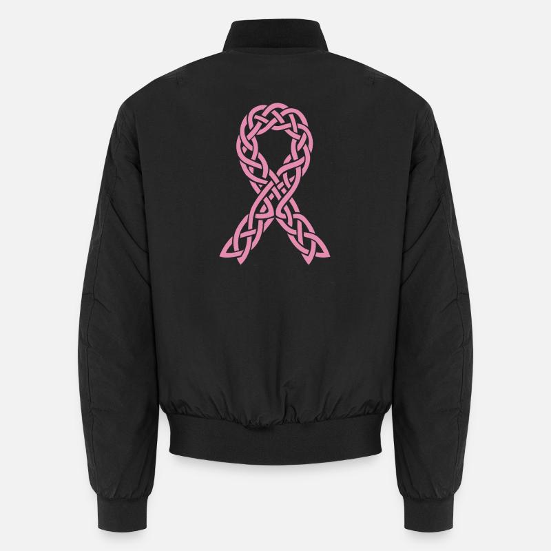 Ruban Anticancer Celtique Rose  Bomber unisexe