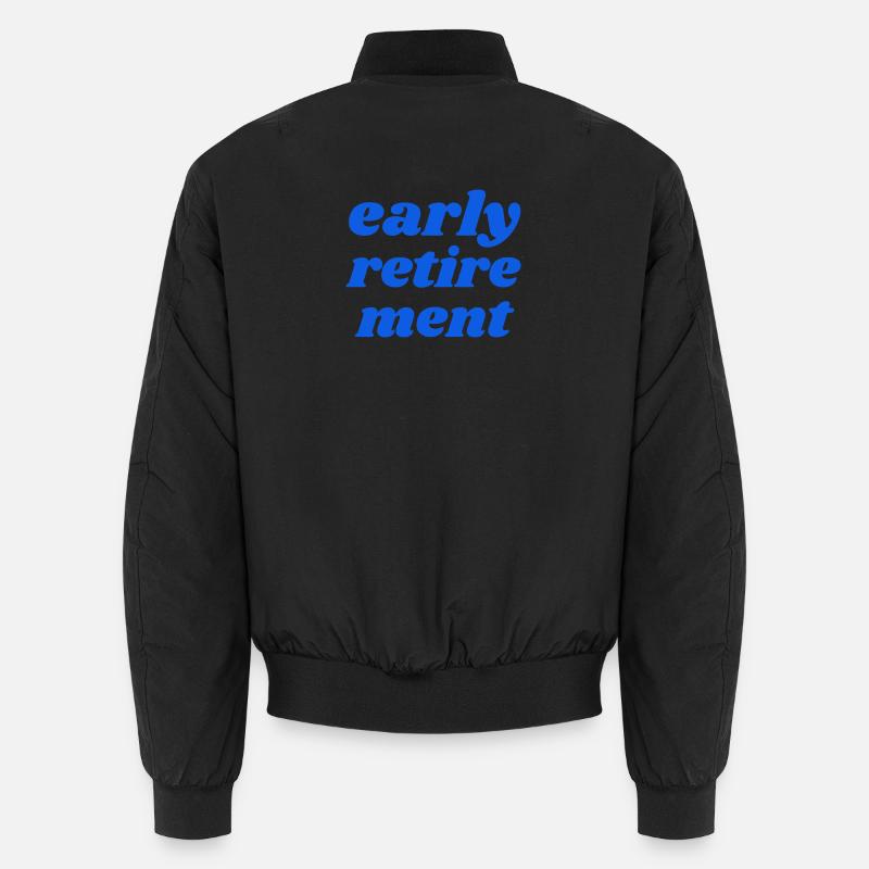 early retirement Unisex Bomber Jacket